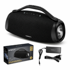Caixa de Som Bluetooth SABALA DRA-909 200W Premium – Graves Potentes, Bateria 3900mAh e Proteção IPX6 à Prova d’Água