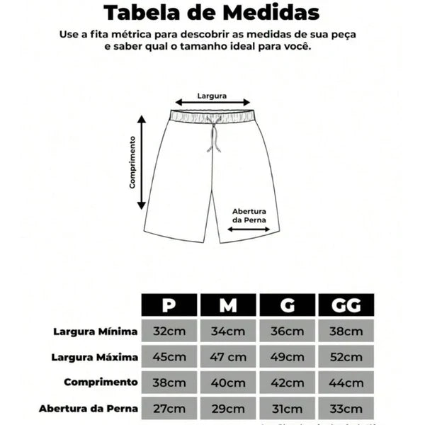 Kit 3 Shorts Dry Fit - MZN